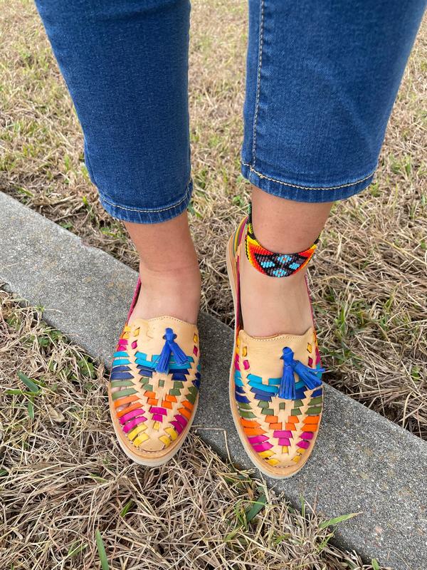 Women Handmade Huarache/ Mexican Women Huarache