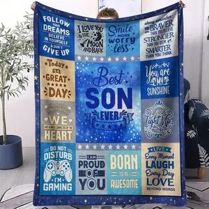 Splicing printed pattern blanket, suitable for all seasons, suitable for beds, sofas, cars, room decorations, and gifts, suitable for children and adults