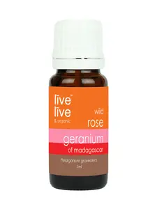 rose geranium of madagascar essential oil, 5ml, live organic