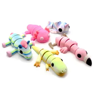 GIANT Cuddly Critters – Oversized 3D Printed Animal Figures | Large Cute Desk & Shelf Collectibles