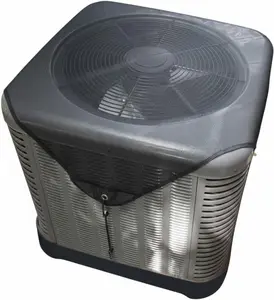 28" Universal AC Cover for Outside Units, Heavy-Duty Mesh AC Condenser Cover with Bold Rope and Windproof Hooks, All-Season Heat Pump or HVAC Protection