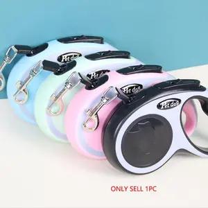 Strong Pet Leash for Large Dogs, No Tangle Leash, Nylon Retractable Dog Walking Rope, Automatic Extending Dog, Durable and Comfortable Design