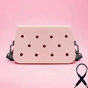 5 FREE JIBITZ! CharmPop Mini Bag, Custom Charm Cosmetic Pouch, Personalized Travel Organizer, Gift for Her