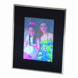 Newton 4" X 6" Photo Frame, Nickle Plated