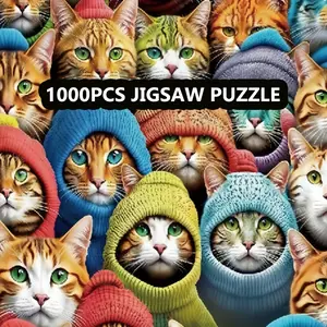 1000pcs Extra Large Jigsaw Puzzle - Extra Large 27.5"x19.7" (70x50cm) with Tabbed Edges, Challenging Large Puzzle for Adults & Families, Christmas, Birthday, Puzzle Game