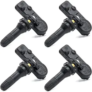 TPMS Sensor,433Mhz Tire Pressure Monitoring Sensor Fit for Chrysler Jeep Dodge Ram Replace # 56029398 AB(4-Pack)