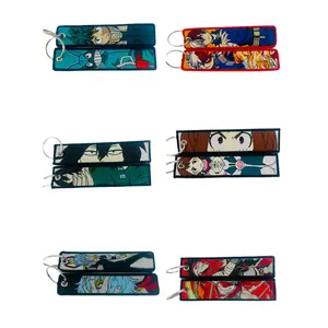 My Hero Embroidery Keychain