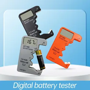 Battery Tester Universal Battery Checker Small Portable Battery Test Tool for C Aa Aaa D N 9v 6f22 Batteries 1.5v 3v Button Cells