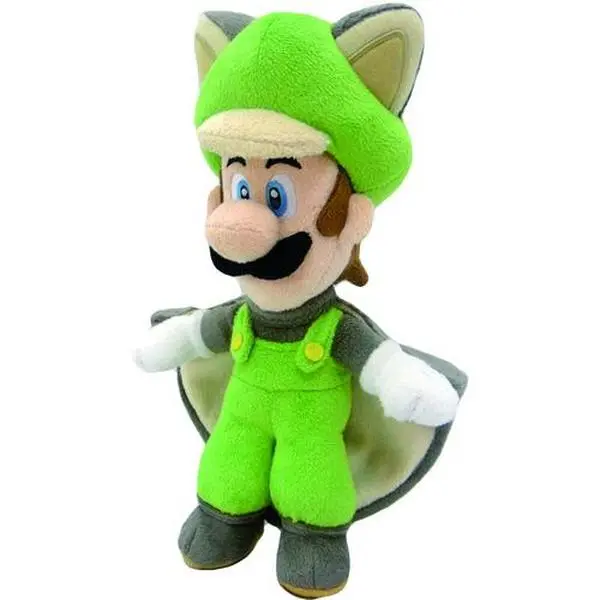 Nintendo - Super Mario - Flying Squirrel Luigi 9 inch plush  [COLLECTIBLES] Plush