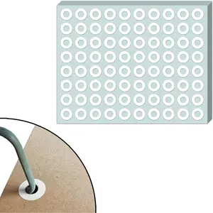 1200PCS White Hole Punch Reinforcement Stickers, Paper Binder Protector Labels for Hole-Punched Pages