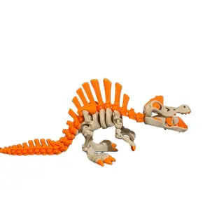 Lava Flexi Spino - Fish Included, Flexible Toy for Kids & Adults, 6-8 Years, Easy to Clean, Durable Material, Unique Design