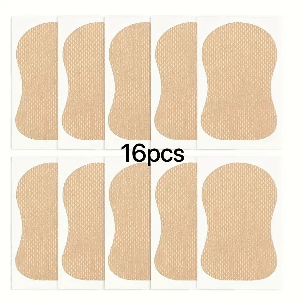 16 Pcs Disposable Underarm Sweat Pads, Sweat Absorbing Self-Adhesive Breathable Non-Woven Material, Ideal for Sports & Outdoor Activities, Unisex Gift