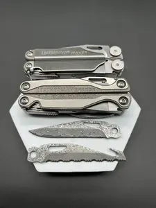 VG10 Damascus Blade Replacement for Leatherman CHARGE TTI & WAVE