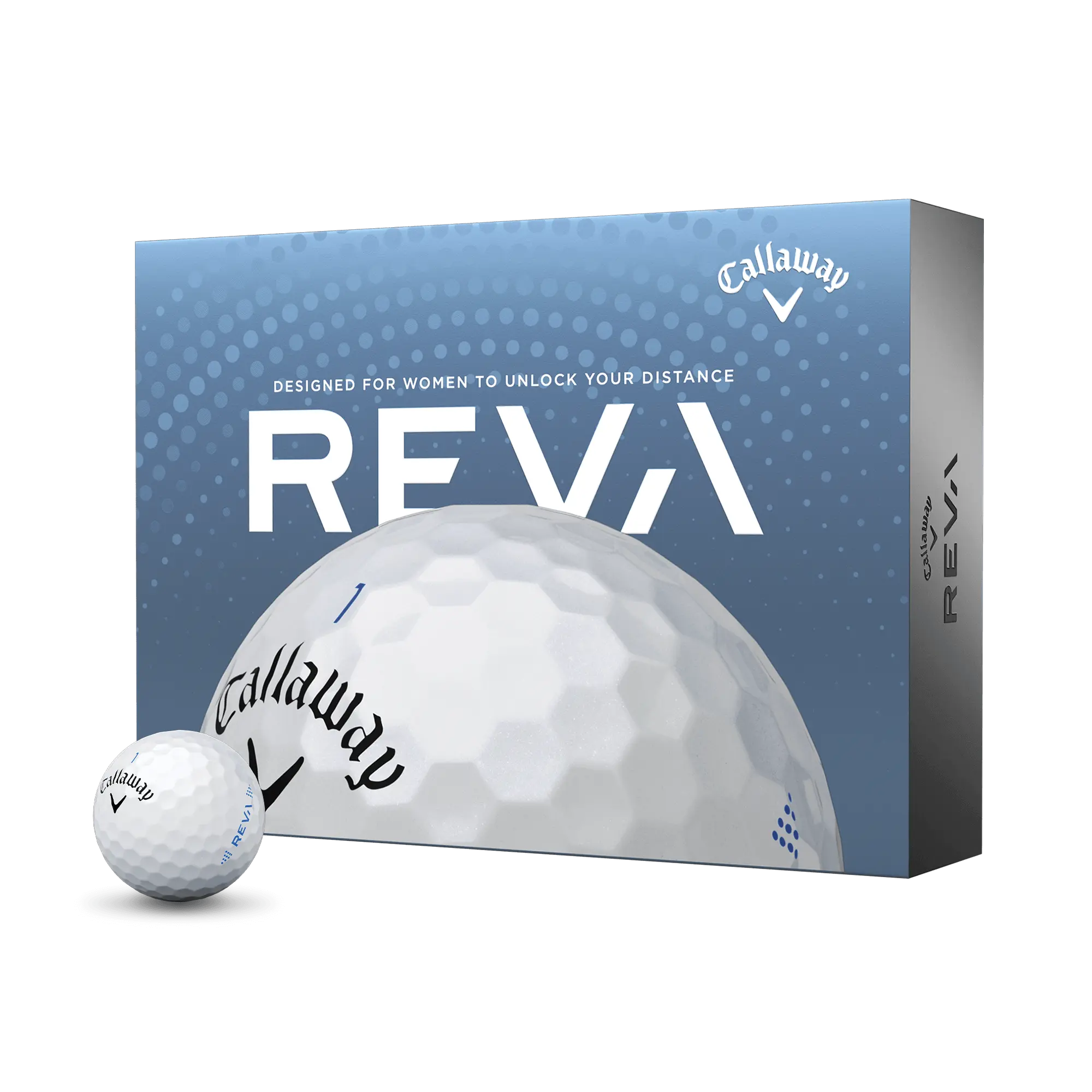 Callaway Golf REVA Golf Balls in White