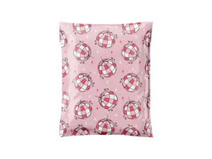 10X13 PINK DISCO POLY MAILER
