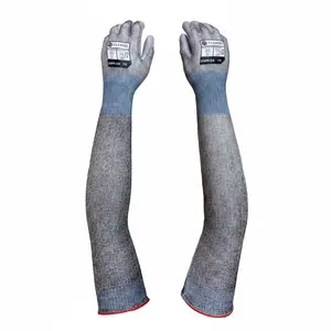 Arm Sleeves for Thin Skin and Bruising, ANSI A6 Cut Resistant Arm Protectors for High Risk Work, UPF50+ UV Protection Cooling Farmer Sleeves for Gardening, Lightweight, Breathable