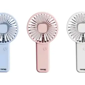 Beauty Mini Fan with Base Handheld