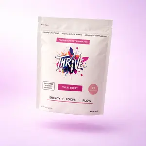 Wild Berry Energy & Focus Drink Mix - 25 servings