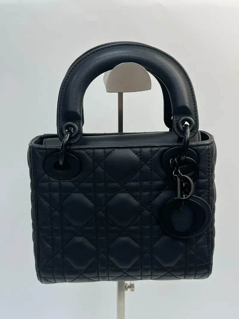 Pre-owned DIOR leather Mini Bags lady black