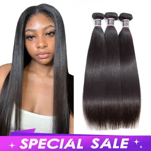 OQ HAIR Straight Human Hair Bundles Brazilian Virgin Unprocessed Straight Hair Weave Bundles Natural Color OQ HAIR Straight Human Hair Bundles Brazilian Virgin Unprocessed Straight Hair Weave Bundles Natural Color