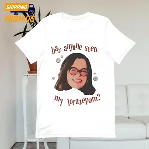 Parker Posey Lorazepam Meme T-Shirt, Victoria Ratliff White Lotus Humor Tee, Funny Graphic Tees.