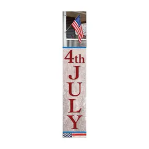 Courtside Market USA Flag 7" x 40" Porch Sign