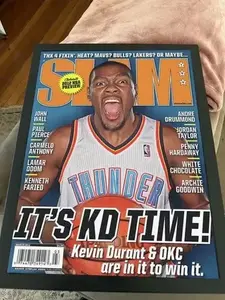 Magazine Kevin Durant OKC Thunder NBA Cover Poster