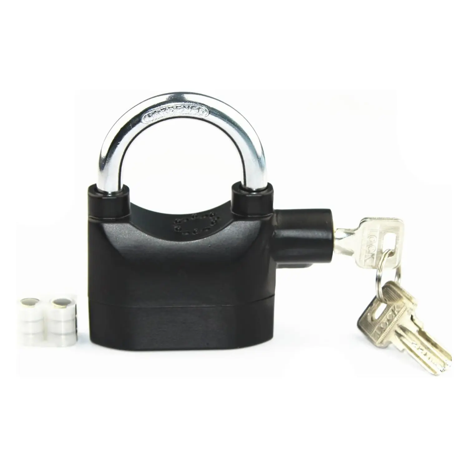 Alarm Lock 110dba Universal Security Alarm Lock System Anti-Theft for Door Motor Bicycle Padlock with 3 Keys