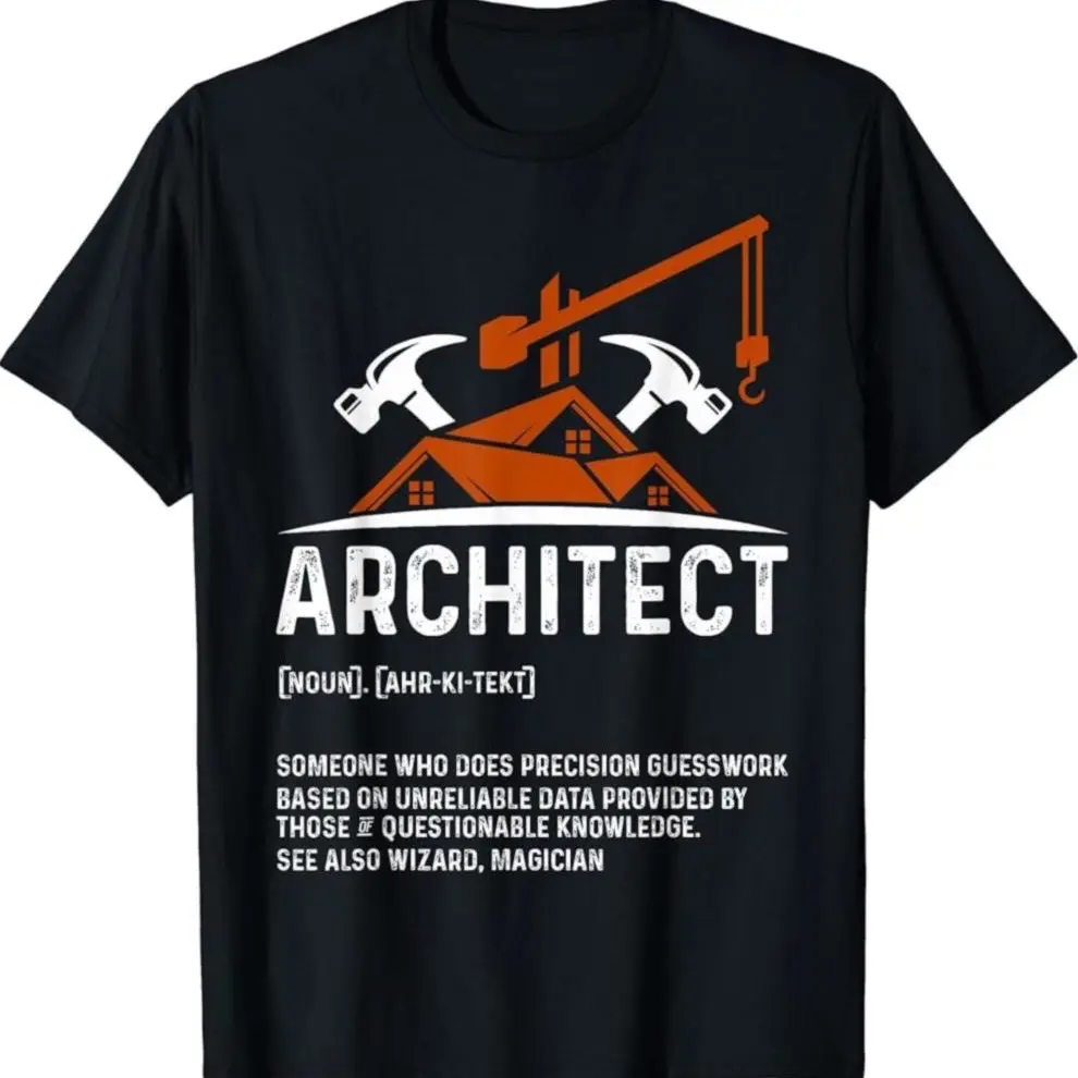 Architect Definition Architect Funny Architecture T-shirt