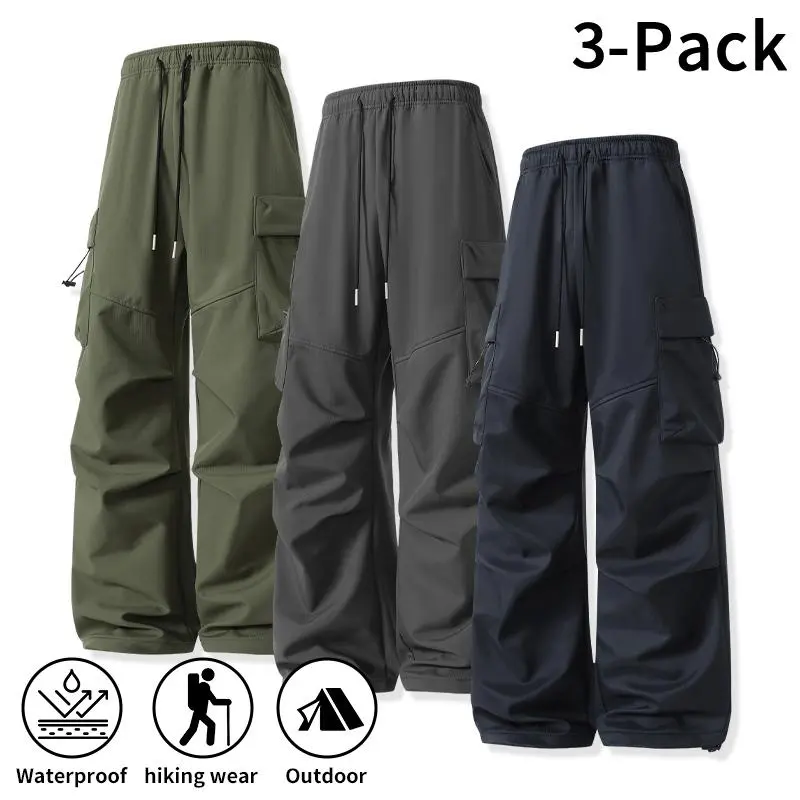 Navy blue + dark gray + army green