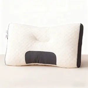 Ergonomic Pillow Designed for Deep Sleep, Provides Neck Support, Fits Side and Back Sleeper, Durable Polyester Core