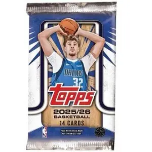 (1) 2025 Topps Basketball Pack - THIS IS ONE PACK!!! NOT A WHOLE BOX!!! READ THE DESCRIPTION!!!
