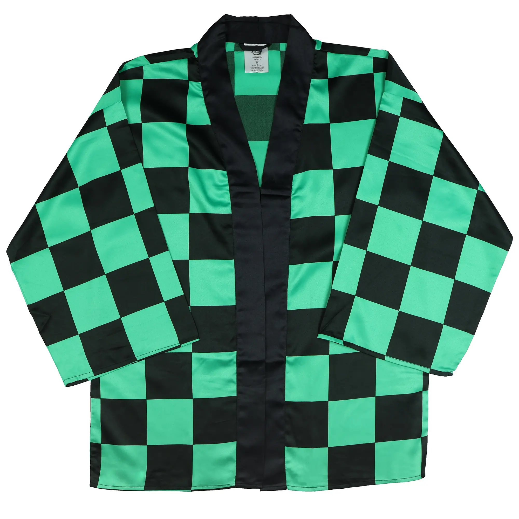 Demon Slayer Kimono Tanjiro Kamado Adult Anime Costume Cloak