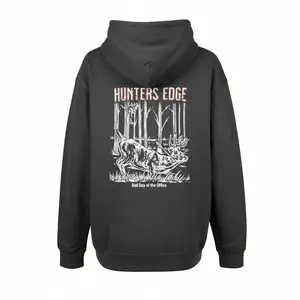 BAD DAY Whitetail Buck Hoodie for Bow Hunters, Outdoor Enthusiasts, Men, Women, Custom Design, Midweight Hoodie, Casual, Comfortable, Fleece, Menswear, Sweatshirt,