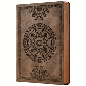 Leather Vintage Diary Men's Soft Cover Lined Page Notebook 256 pages for writing travel diary, best gift 5.7 x 8.3