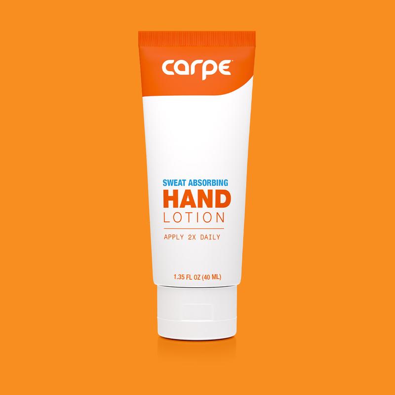 Hand Sweat Absorbing Lotion for Sweaty and Clammy Hands Daily Evening