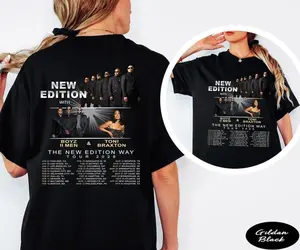 New Edition Boyz II Men Toni Braxton Tour 2026 T-Shirt