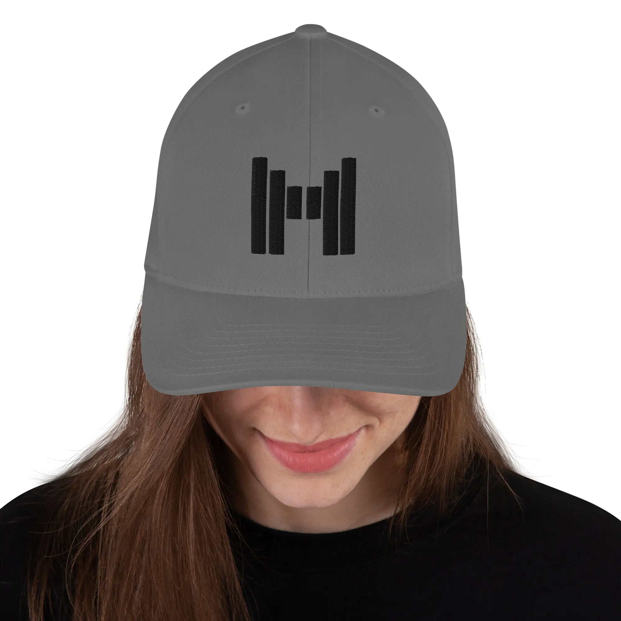 Mark Cap // MK-02 — Graphite Embroidered Cap