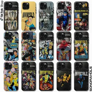 Season 4 Invincible Phone Case, Mark Grayson Hero Phone Cover, Comic Superhero 17 Air Pro Max