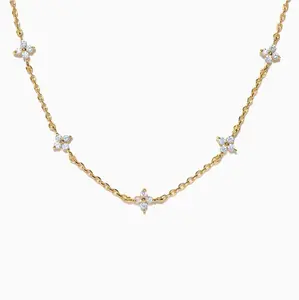 Shimmer Blossom Necklace