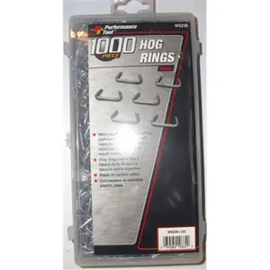 Wilmar PMW5230 Steel Hog Rings- 1000 Piece