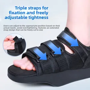 Post Op Forefoot Offloading Shoe – Adjustable Medical Sandal for Foot Injury Recovery
