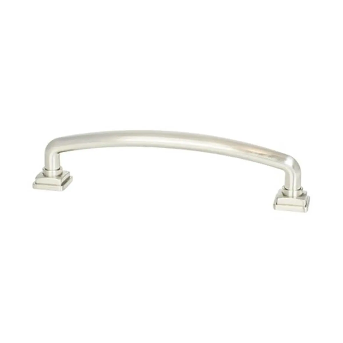 212 MAIN Berenson 128 mm Tailored Traditional Pull, Brushed Nickel Doorknob Hardware
