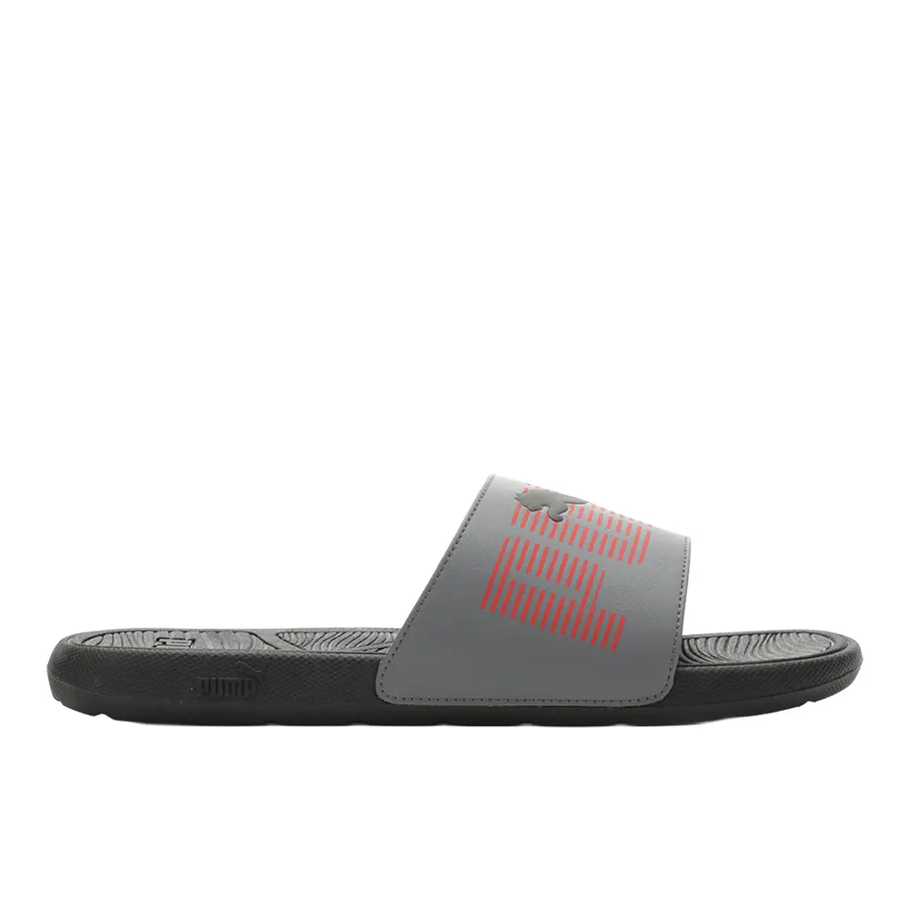 PUMA Mens Cool Cat 2.0 Triple Vision Slide Casual Sandals Casual - Grey