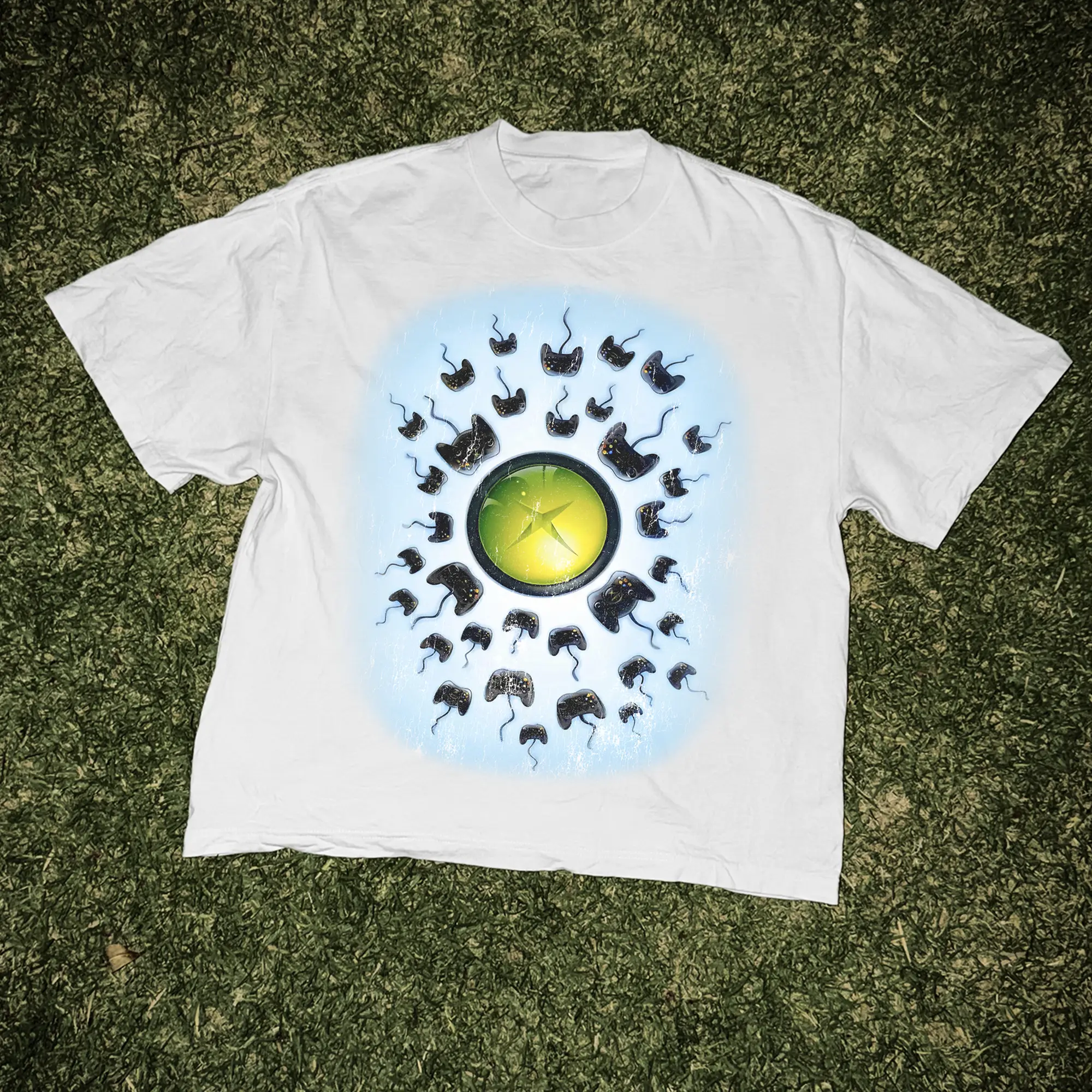 2000s Xbox Promo Ad Tee
