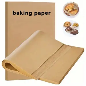 100 Sheets Non-Stick Baking Paper, 9x13 Inches Pre-Cut Parchment Paper for Baking, Grilling, Air Fryer, Steaming, Chicken, Bread, Cake, Cookies, Baking Supplies