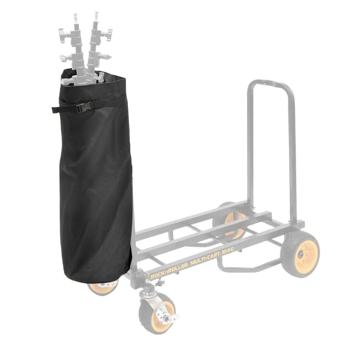 Rock N Roller RSA-HBR14 Handle Bag with Rigid Bottom for R14/R16/R18 Carts (Black)