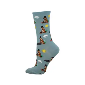Six More Weeks Crew Socks - Womens