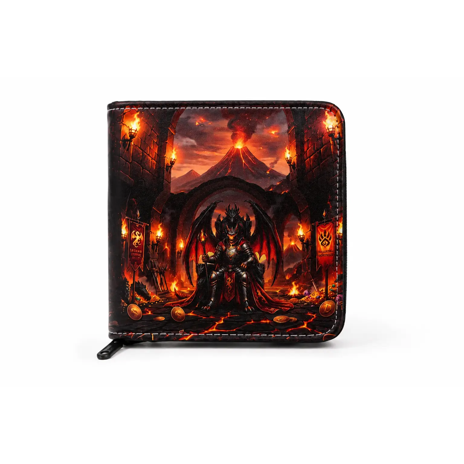 Dragon King Mini Toploader Binder – 20 Pocket Trading Card Holder for TCG & Collectible Cards