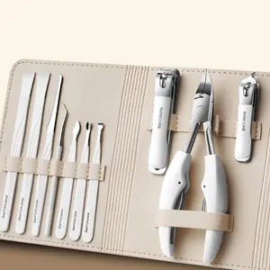 10-Piece German Nail Clipper Set, Home Use Pedicure Tools, Sharp Nippers & Eagle Claw Clippers, Elderly Foot Care Essentials